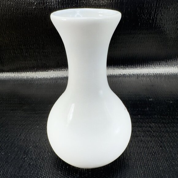 Vintage 1980s Pottery Vase Cherry Blossom Pattern Marked Heavy Stoneware Vase - Picture 10 of 11